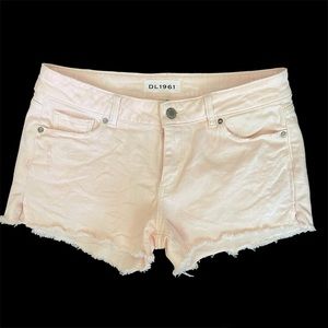 DL1961 Jean Shorts pink. SZ 25
